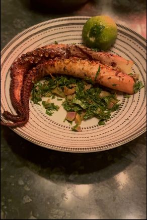 Octopus: tender and delicious 