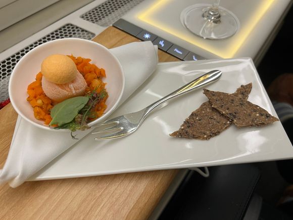 Amuse Bouche Sorbet & Carrots 👎🏾