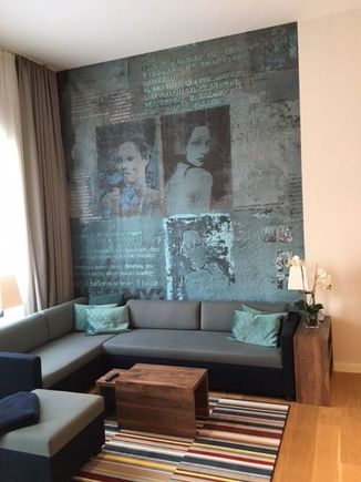 Seating area in living room