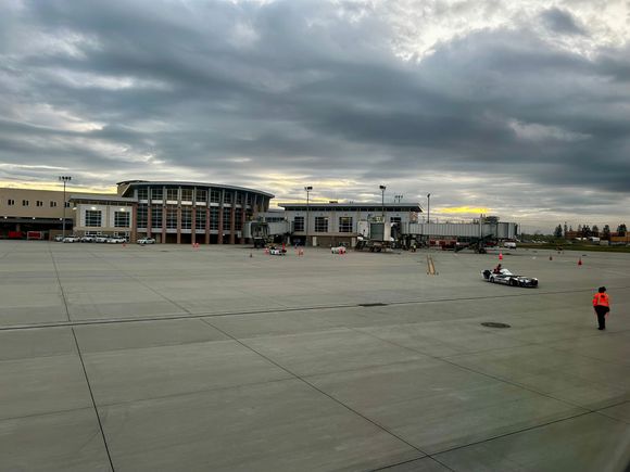 Nothing like seeing your home airport.