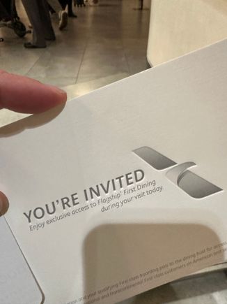 Invitation card. 