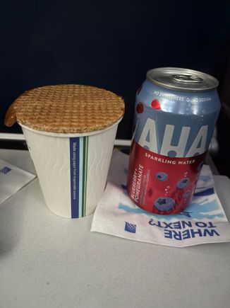 Besides a TPAC bloody, hard to surpass this beverage combo.  On 1008 this morning.  