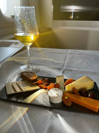 Cheese, they should polish their wine glasses