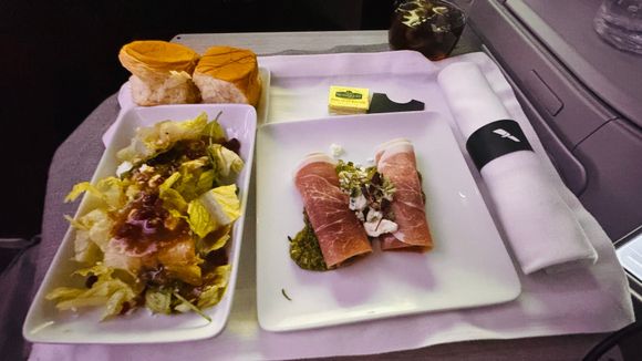 Prosciutto with pear