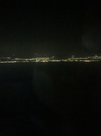 Just before landing in LCA. No bomb fortunately. ;)