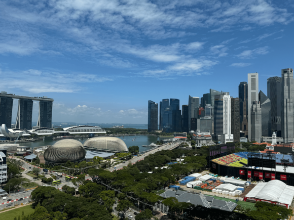 View from my last room