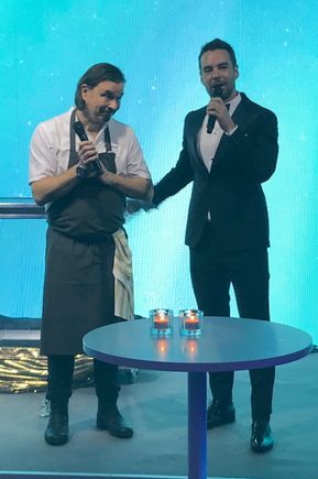 Food service was by executive chef Pekka Terävä.