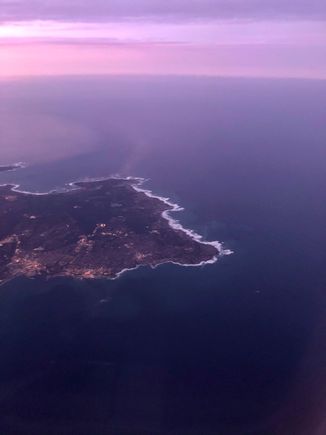 Beautiful descent into SFO.
