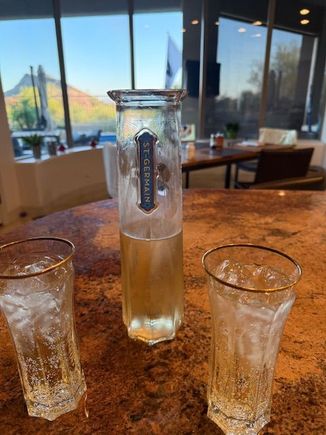 We were inspired by our St Germain cocktails last week to go ahead and get the “kit!”