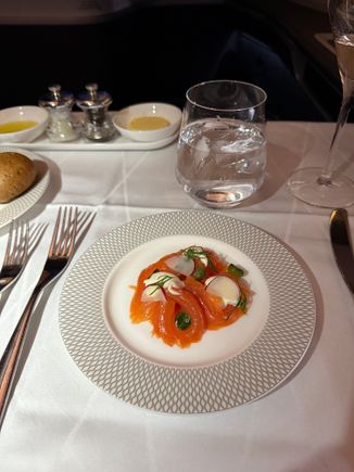 Trout starter from second meal - excellent