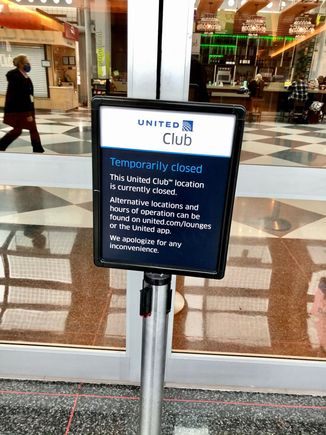 .....and neither was the United Club.  