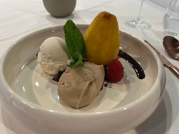 Poached Pear