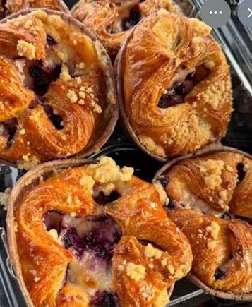 Took the plunge and bought a package of the blueberry cheesecake caramelized croissants - a bit reminiscent of Kouign Amman. While they are certainly tasty, I didn’t swoon as I was lead to believe I would. 
