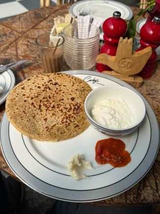 cauliflower paratha