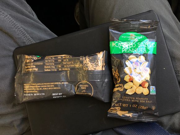 Peanuts in place of almonds