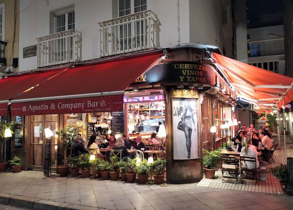 Like orange trees, Seville is full of bars and restaurants 