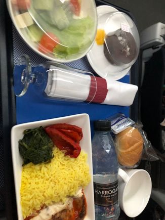 BA2062 - Fish dinner