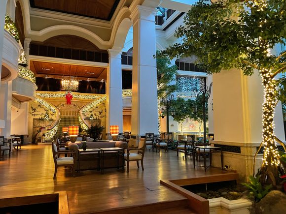 Beautiful lobby.  