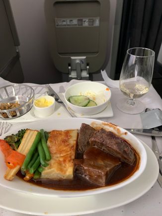 Beef Cheeks are ever abundant. I adore them and this was so tasty. I love fish but I find that it is overcooked and dry. I’ve gone with French undercooking but that is just me 