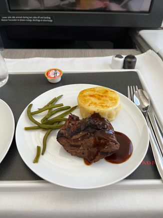 5/10--beans overcooked and dry, same as the steak
