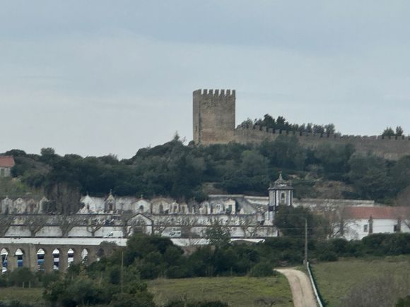 view of the old walls from near the highway