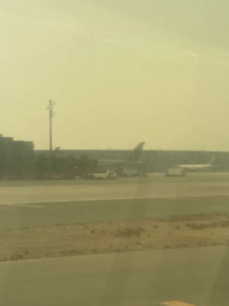 Taking off from the Doha haze