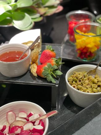 Evening spread 