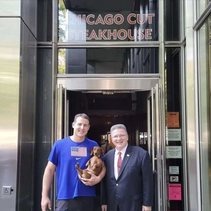 Anthony has already taken Kevin out to lunch!