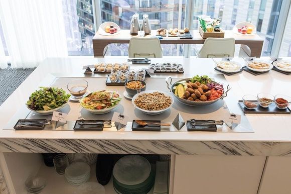Monday lunch, "Moroccan/Middle Eastern" menu theme