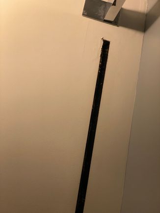 Vent: just a hole in the dry wall