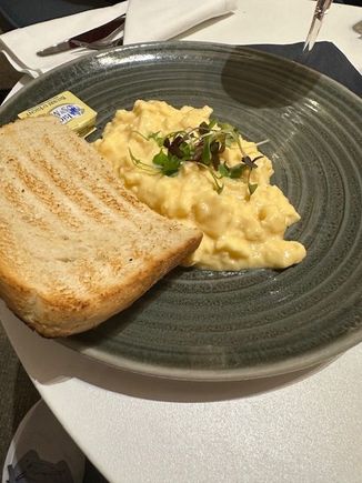Eggs on toast