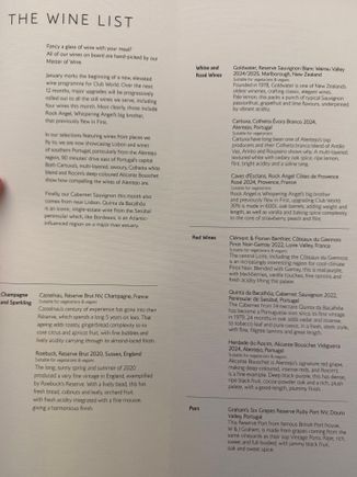 Jan Wine List