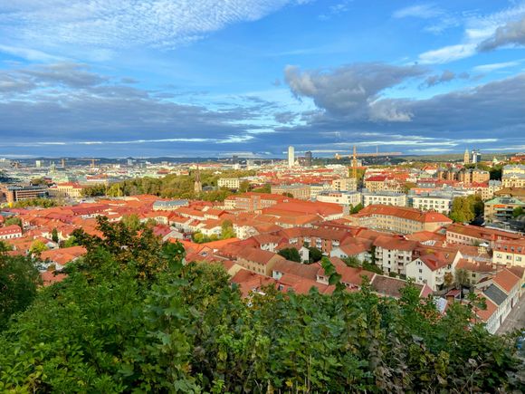 The view from Skansen Kronan was worth the climb.