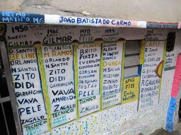 Street art in Rocinha