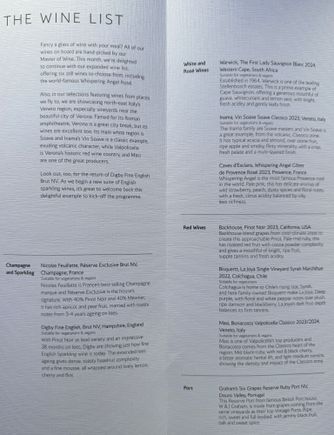 Wine List