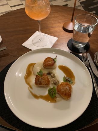 Pan-seared Scallops
