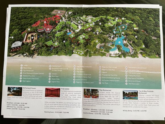 Property layout. 
