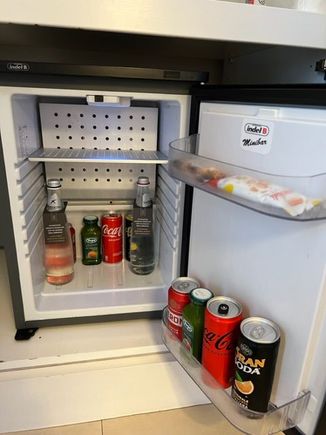 Soft drink from the minibar are complimentary for platinum and diamond members.