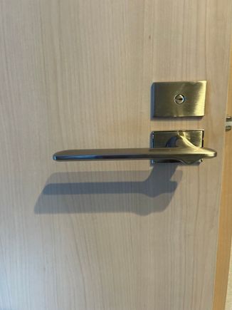How sad a photo of a door handle but it is beautifully made 