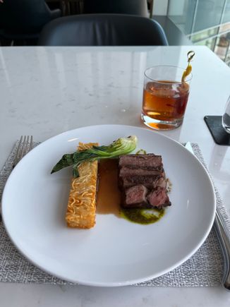 8/10-----The beef dish at YYZ is better. IF I had more time I would have gotten the burger also. Oh well, next time.