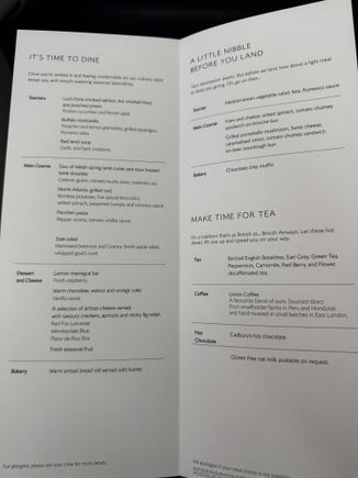 Food Menu 