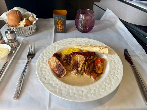 Somehow JFK catering made this even worse tasting than how it looked