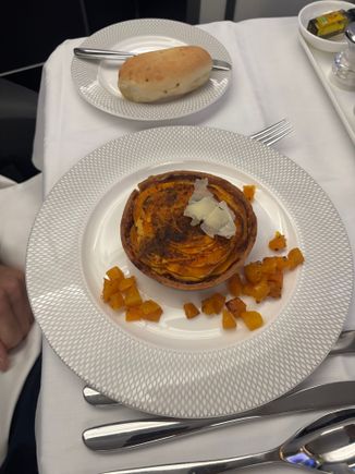 Sweet potato tart