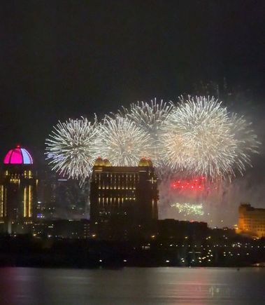Fireworks display 