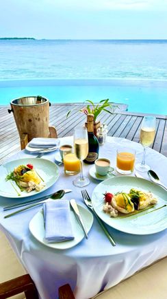 In Villa Breakfast