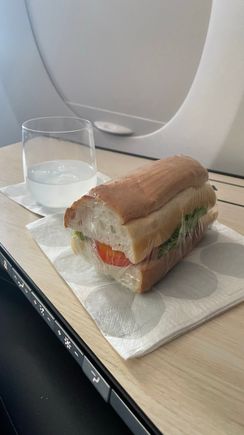 Midflight snack