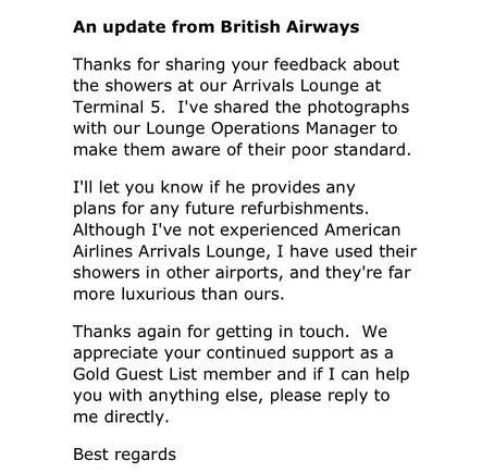 BA reply 