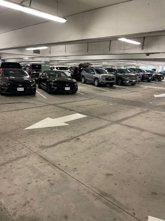 ES - Mustang GTs and an A3 at the end 
