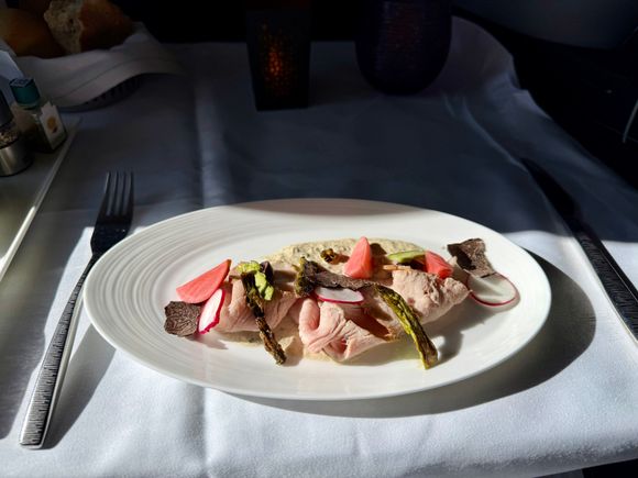 The only truly negative of the meal. The veal was bluntly put, absolutely disgusting and the truffles were fake