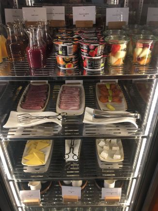 Self service, excellent quality beautifully presented